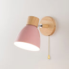 Applique a parete LED in legno a cono moderno minimalista | 1 luce