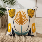 Loxi - Cuscino Decorativo con Stampa Floreale