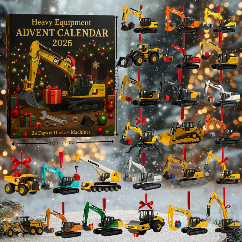 HeavyGear Calendario dell'Avvento | Emozionanti sorprese quotidiane per gli appassionati di macchine pesanti
