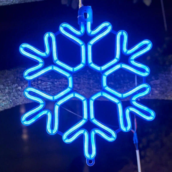 Luce a Led Impermeabile a Fiocco di Neve per Natale