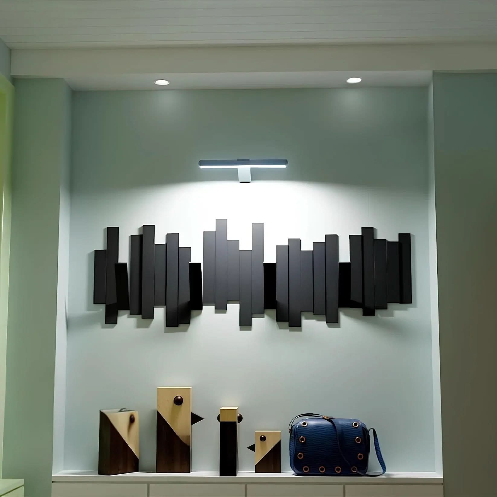 KILA Applique Arte Illuminazione Luminosità Regolabile Luce Rotante a 360 Gradi
