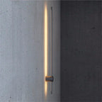 Ray Minimalista LED Applique da Interni Nero