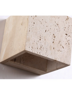 StoneBloc Lampada da Parete Esterna – Lampada da Parete in Aspetto Pietra Naturale per Giardino, Corridoio & Bagno