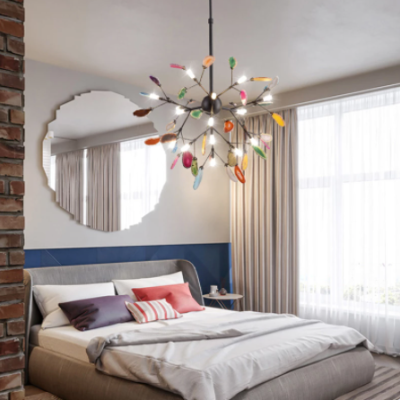 Lampadario Colorato Creativo Aria per Camera da Letto/Soggiorno