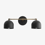 Applique da Parete in Ottone Chroma Dome per Bagno Moderno