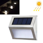 Set di 2 Lampade da Scale Solari a LED – Illuminazione Esterna Resistente alle Intemperie in Acciaio Inossidabile per Giardino e Cortile