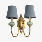 Lampada da Parete Lodge Ceramica&Tessuto&Metallo