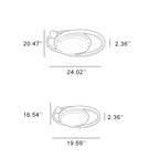 Plafoniera LED Rotonda | Design Minimal Nordico