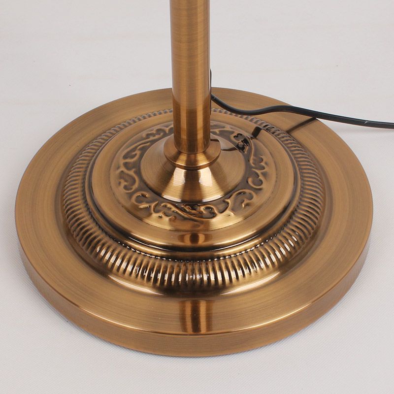 Lampade da Terra Tiffany Moderni LED Metallo Tessuto Soggiorno/Camera da Letto