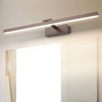 Arisha Specchio LED Rotabile Lampada da Parete Vanity, Metallo, Bagno