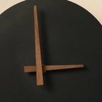 Lampada da Parete Orologio Nordic Arisha, Oro e Nero