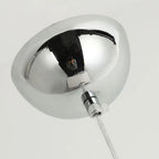 Lampada a sospensione in vetro lava, 4 colori
