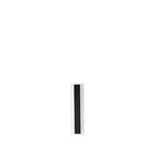 Lampada da Parete Esterno Waterproof LED Acrilica Minimalista a Forma di Barra Allungata con 1 Luce
