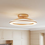 Lampada da soffitto rotonda in ferro moderno chic
