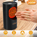 Mini Stufa Elettrica 300W – Riscaldamento Compatto Portatile