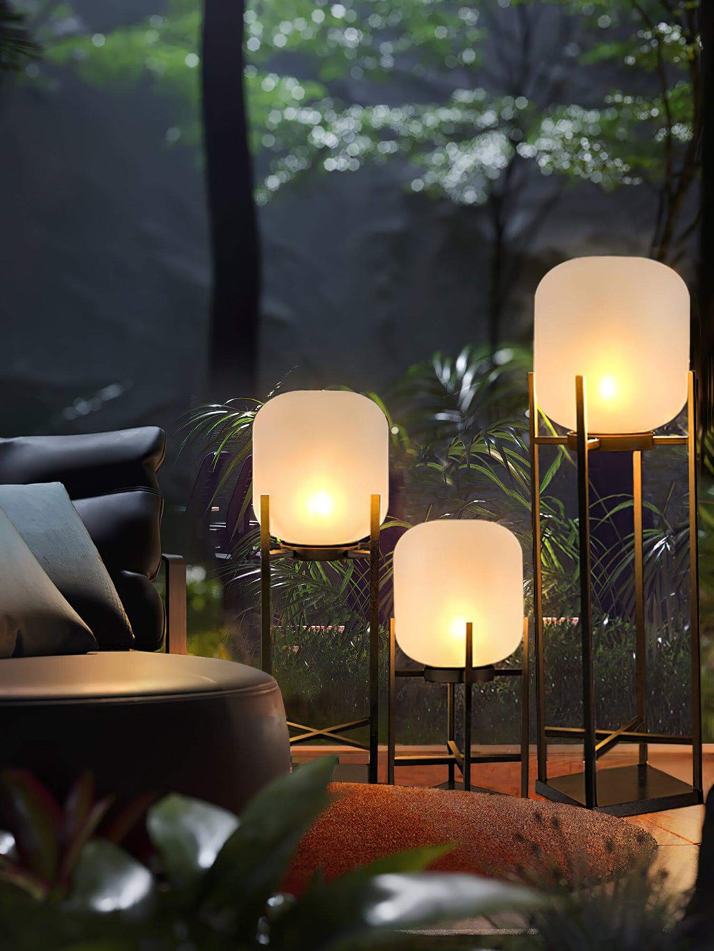 Lampada da Terra Solare per Esterni – Illuminazione Sostenibile per Giardini e Terrazzi