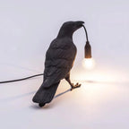 Lampada da Tavolo in Resina Trendy Crow