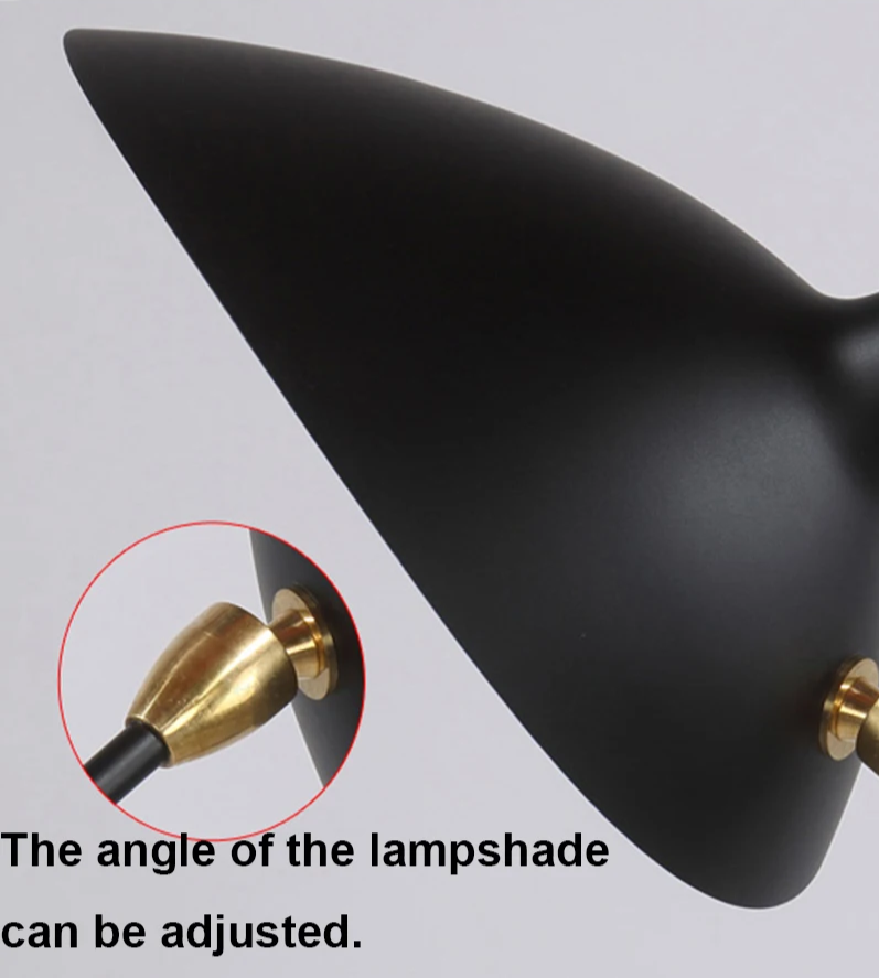 VoltLuxe Lampada a Sospensione Rotante e Lampada da Parete Industriale