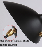 VoltLuxe Lampada a Sospensione Rotante e Lampada da Parete Industriale