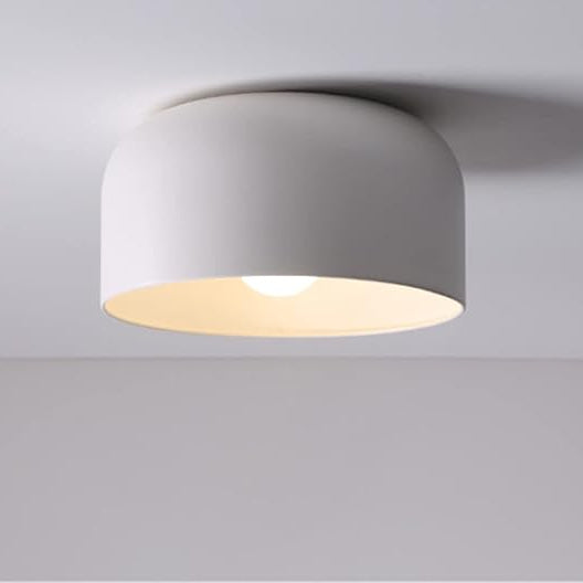 Lampada da soffitto rotonda classica in ferro