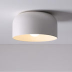 Lampada da soffitto rotonda classica in ferro