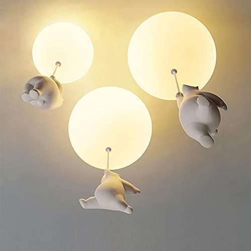 Lampada da soffitto Orso Palloncino | Design di orso giocoso