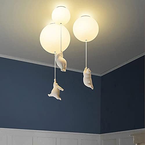 Lampada da soffitto Orso Palloncino | Design di orso giocoso