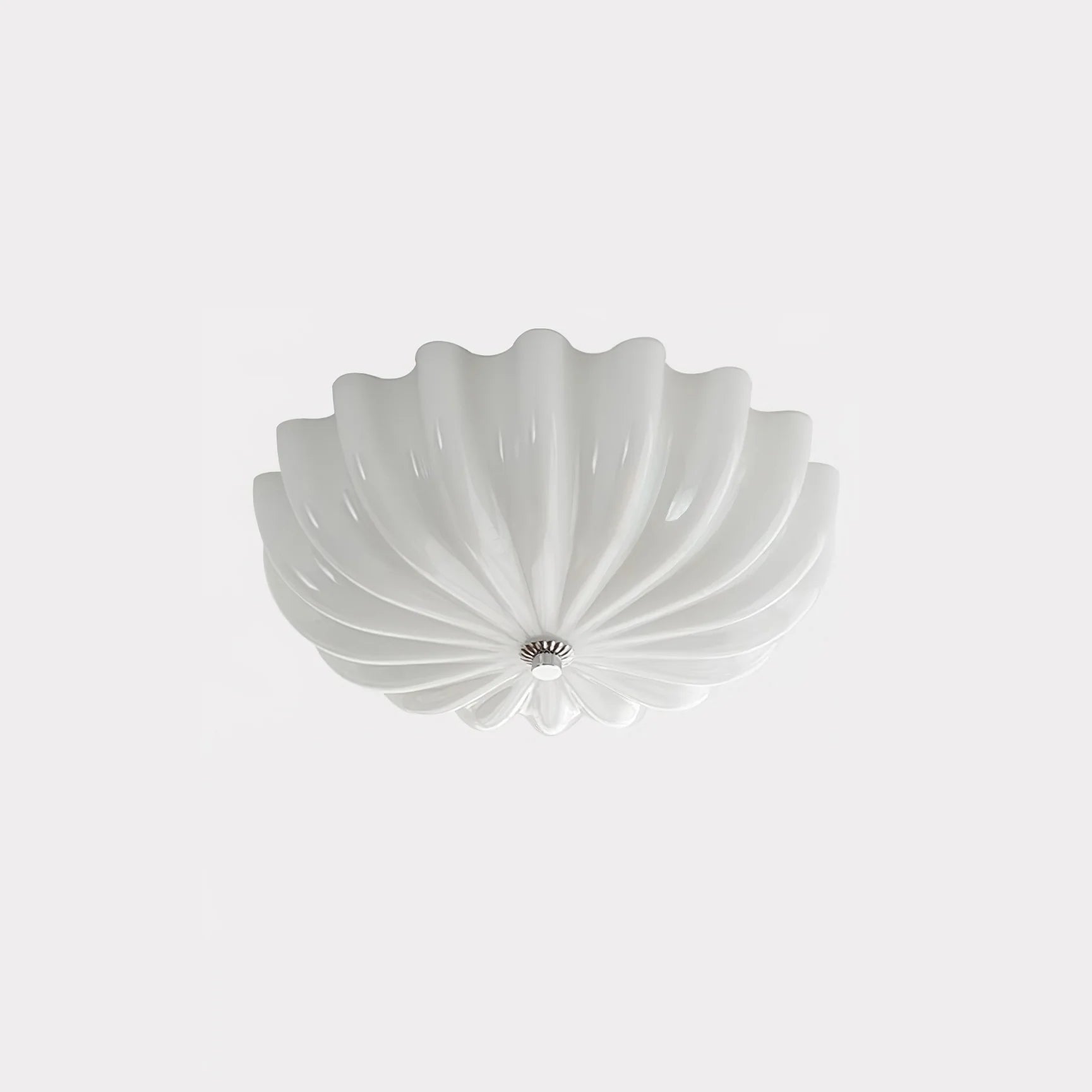 Moderna Lampada da Soffitto in Vetro a Forma di Fiore