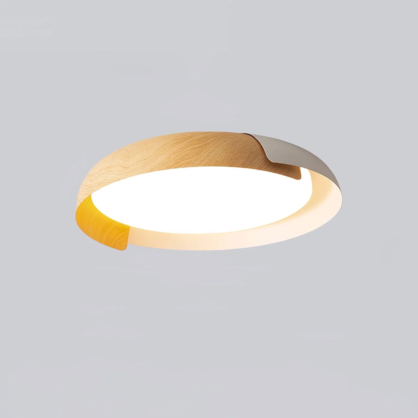Lampada da soffitto rotonda classica in acrilico