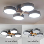 Moderna Lampada da Soffitto Rotonda