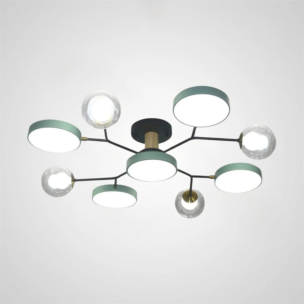 Lampada da Soffitto Moderna a Più Lampadine per Soggiorno