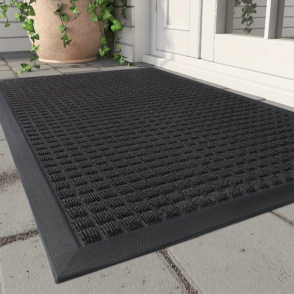 CleanStep – Tappetino d'ingresso elegante con motivo a griglia per un ingresso curato