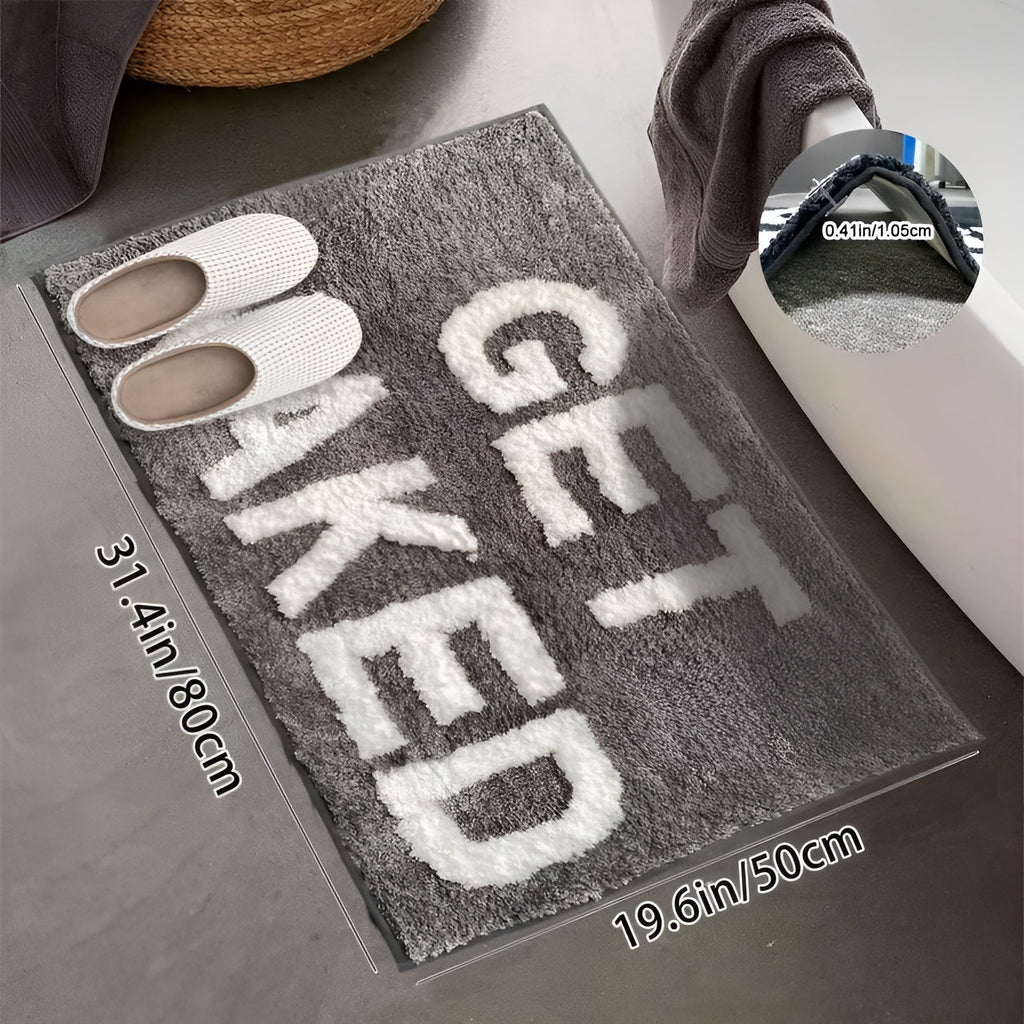 Tappetino da Bagno Morbido e Peluche – Confortevole e Particolarmente Assorbente | Decorativo per Bagni e Docce