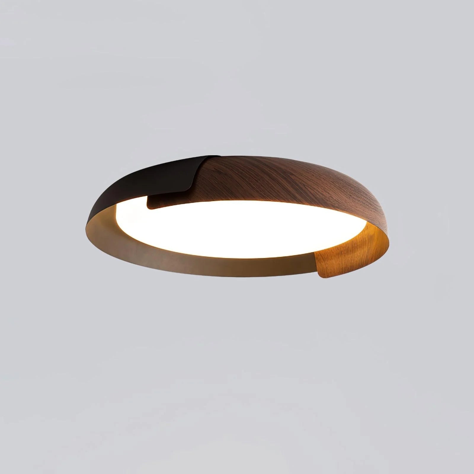 Lampada da soffitto rotonda classica in acrilico