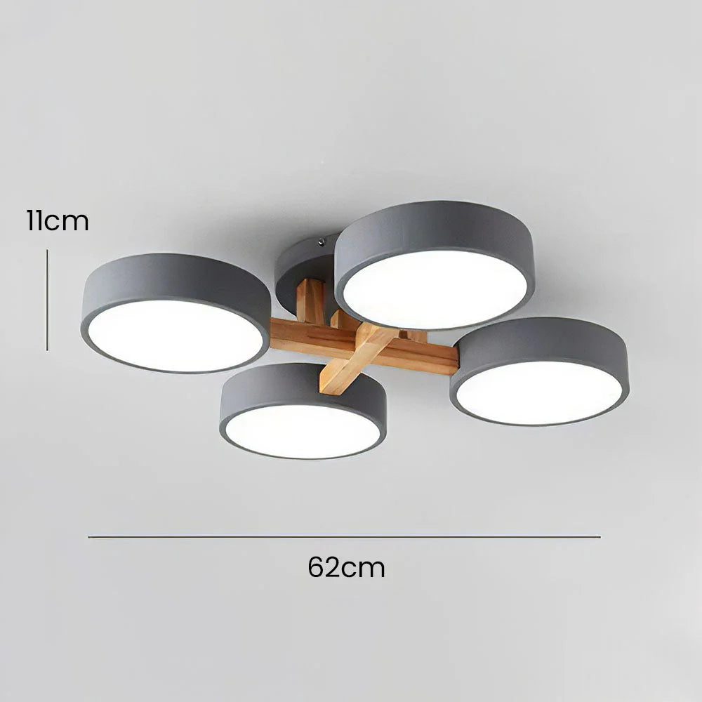 Moderna Lampada da Soffitto Rotonda