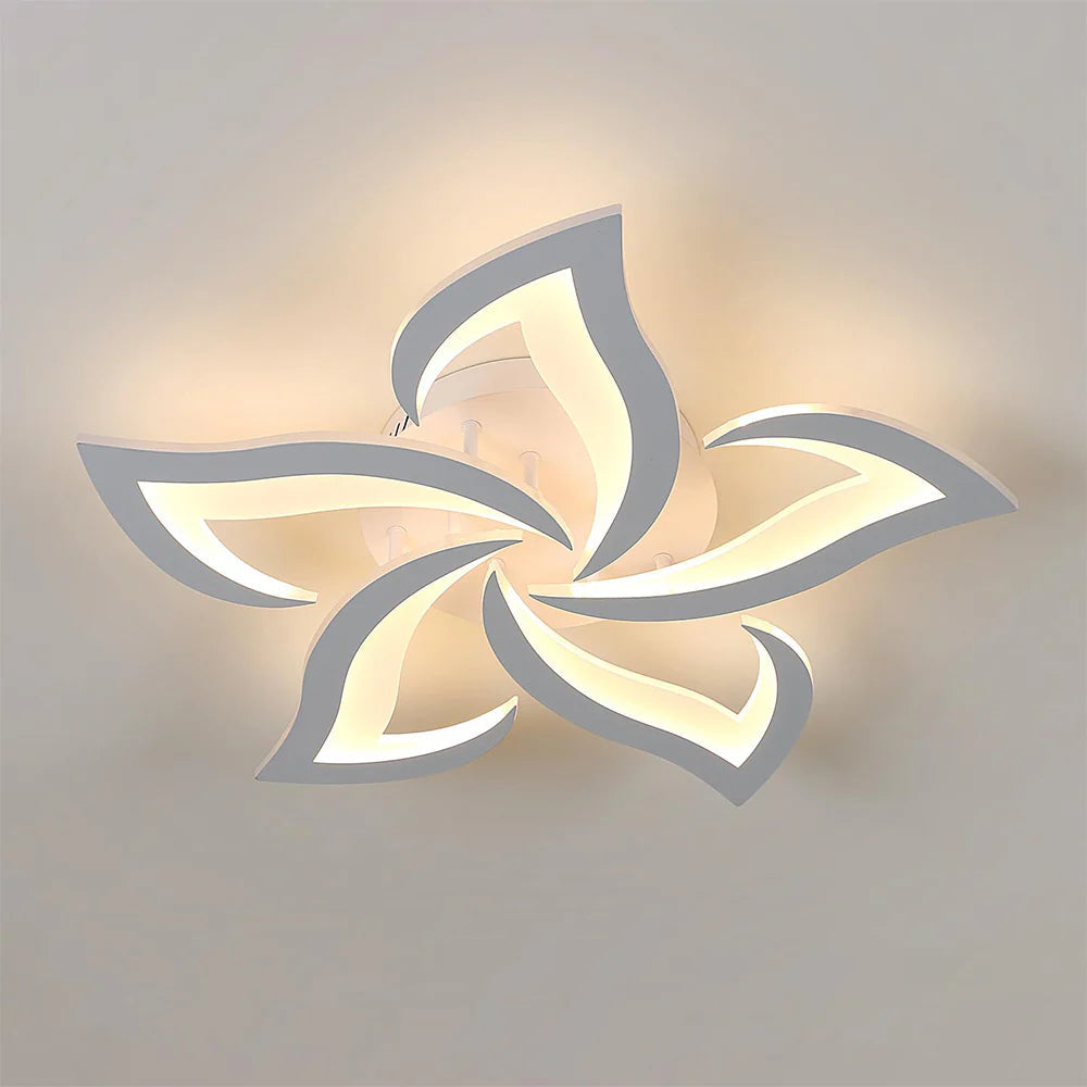 Moderna Lampada da Soffitto a Forma di Fiore Creativa