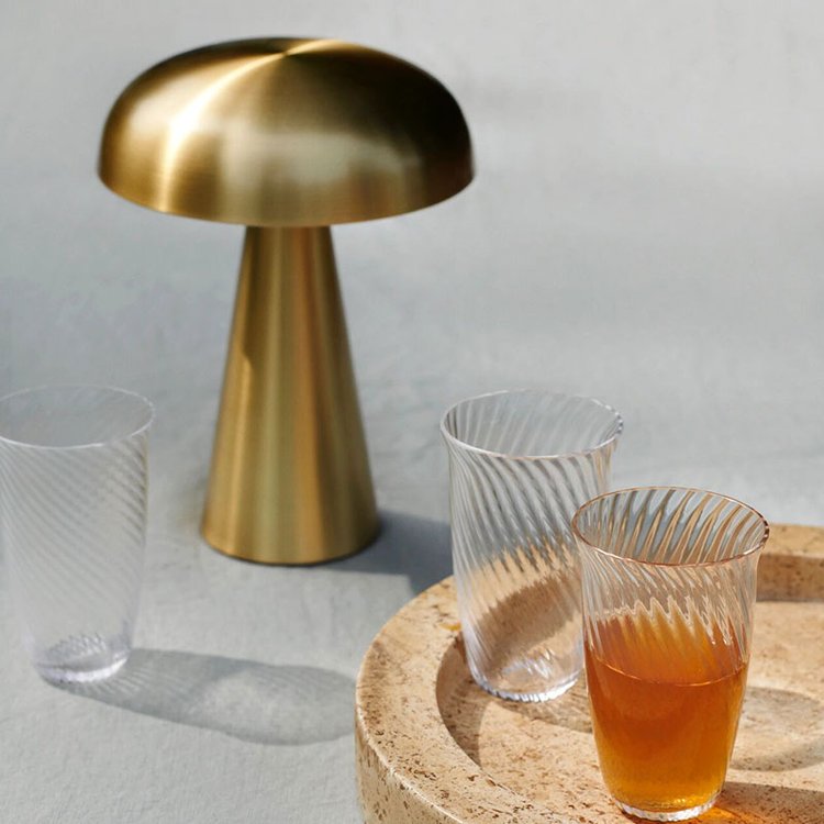Lampada da tavolo senza fili | Design a fungo ricaricabile