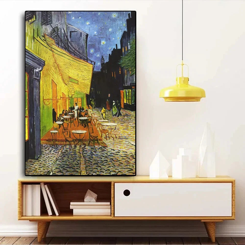 Arte da Parete "Caffè Terrasso di Notte" di Vincent van Gogh