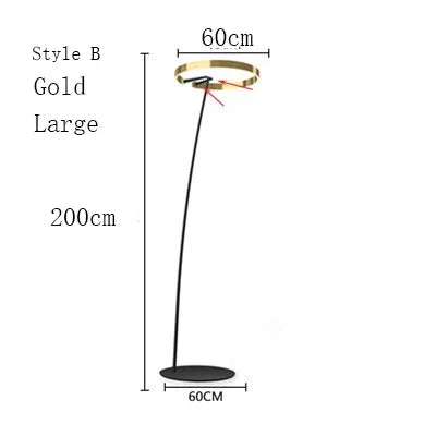 Lampada da Terra in Design LED Scandinavo