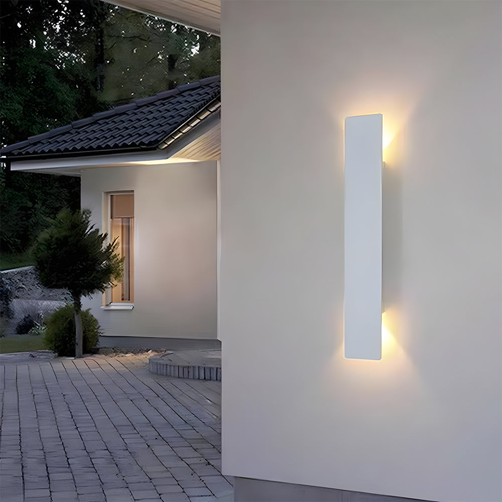 Selvik | Moderno Faretto da Esterno in Alluminio con Classe di Protezione IP65 in Quattro Lunghezze per Giardino, Patio e Viale