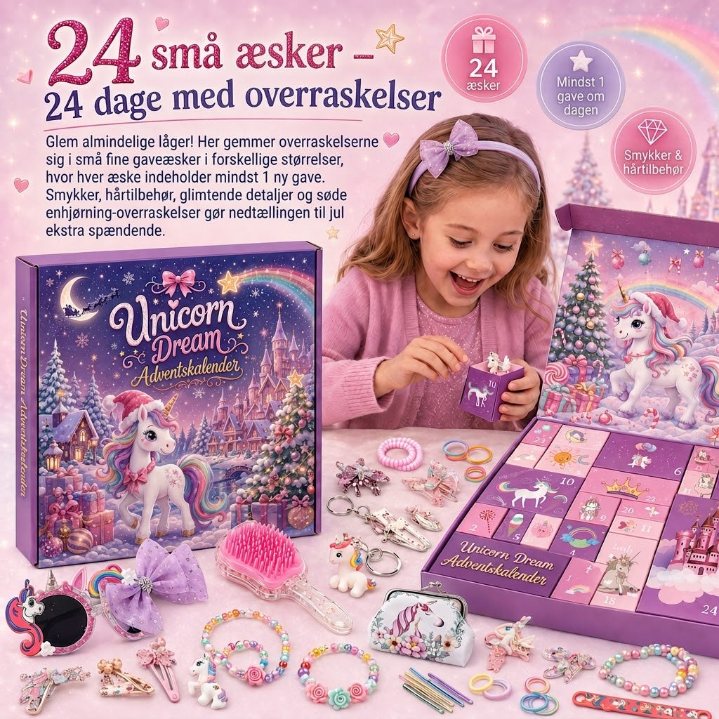 Calendario dell'Avvento Sogni da Unicorno