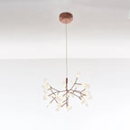 Lampadario in Acrilico a Petali di Rosa Modish