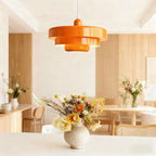 Lampadario in Ferro Medievale Retro a Tre Livelli