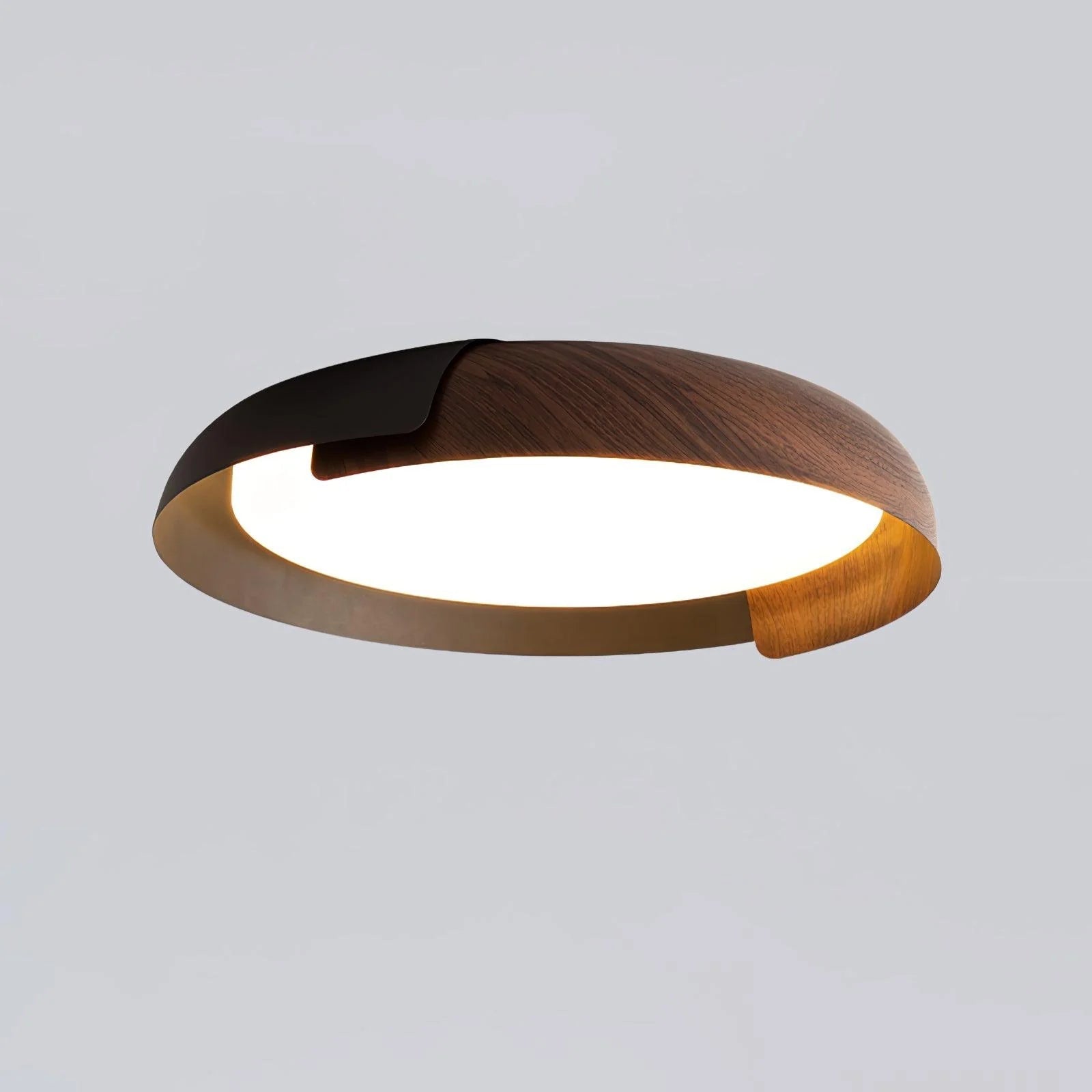 Lampada da soffitto rotonda classica in acrilico