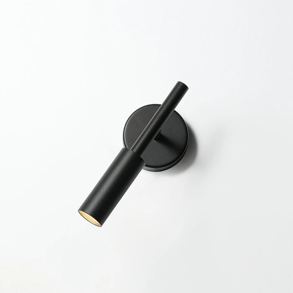 Lampada da Parete Minimalista in Ferro a Cilindro