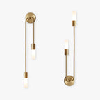 Arisha Moderno LED Applique Metallo Acrilico Oro