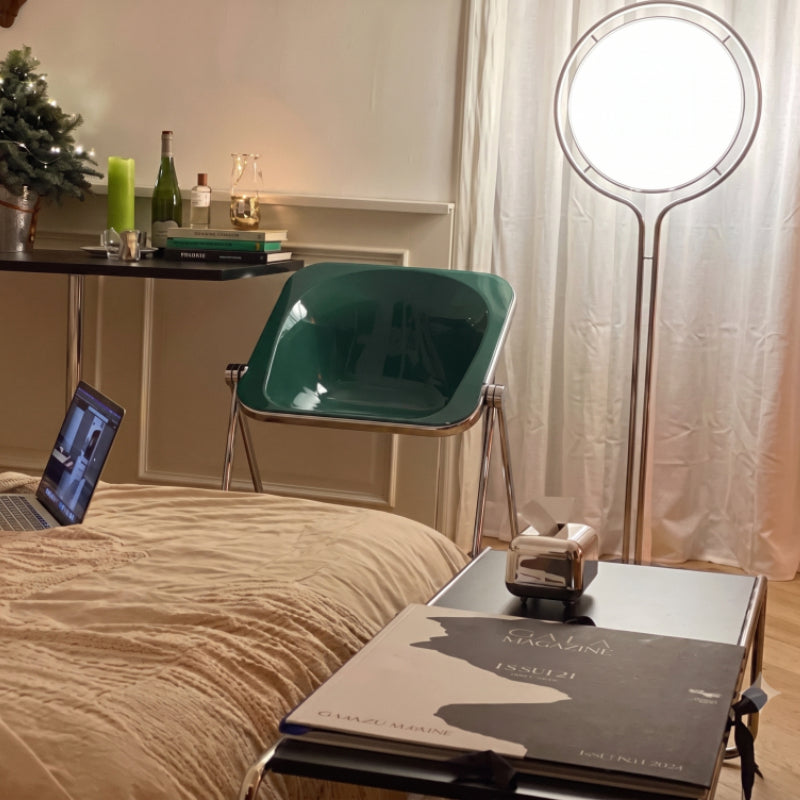 Lampada da Terra Halo Orb – Lampada di Design Moderna con Illuminazione Atmosferica