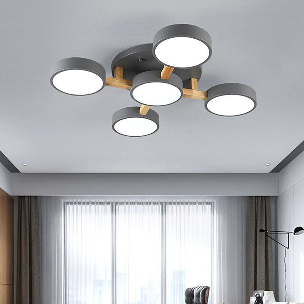 Moderna Lampada da Soffitto Rotonda