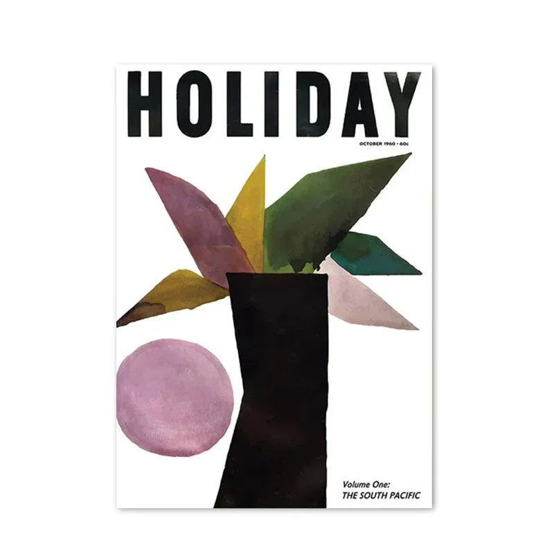 Vintage di Bernard Villemot, Herman Miller, Richard Baringer Arte da Parete