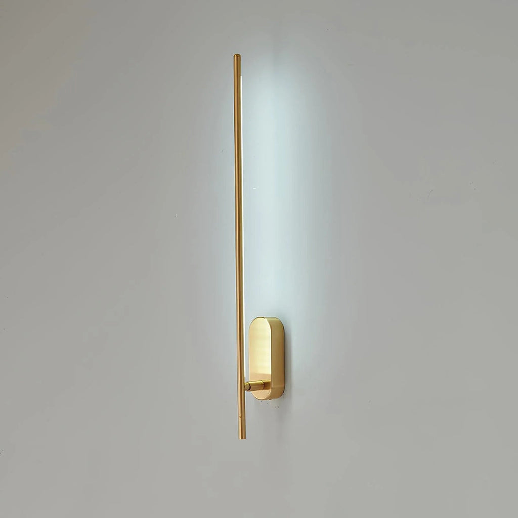 Lampada da Parete Lineare Metallica Regolabile